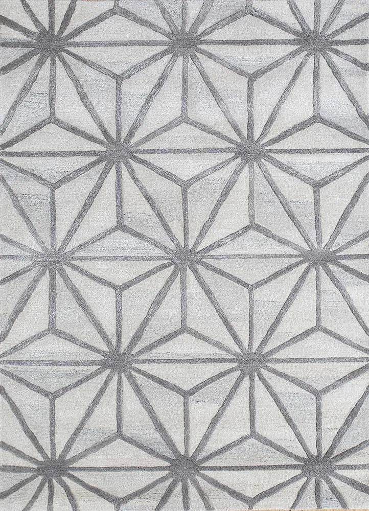 Wollteppich - 120 x 180 cm - creme