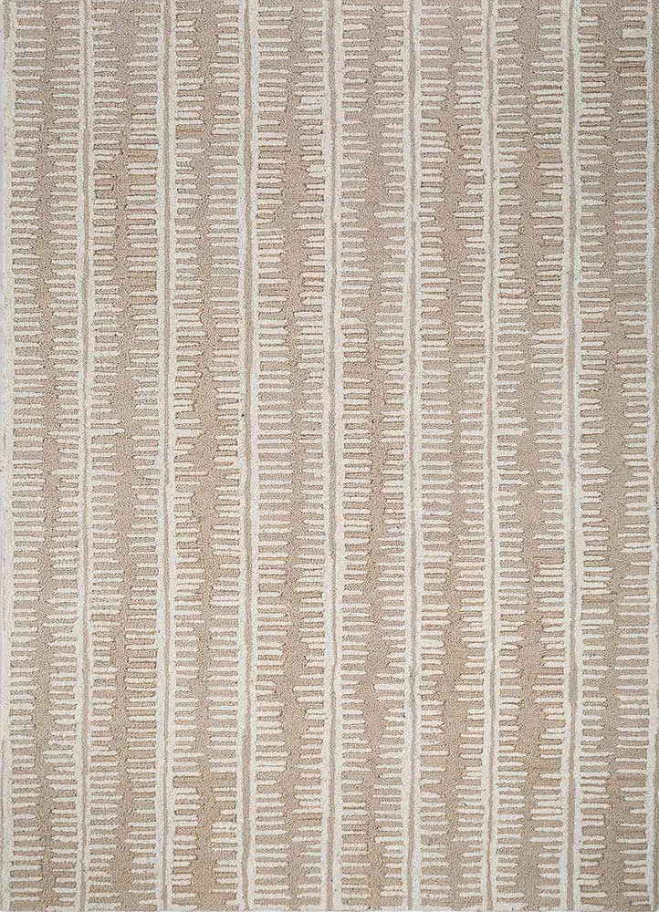 Wollteppich - 150 x 240 cm - creme