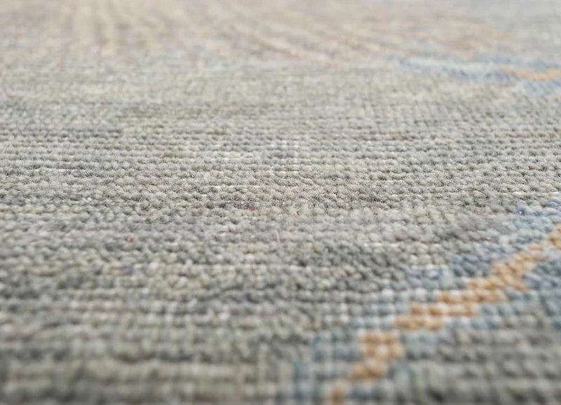 Wollteppich - 240 x 300 cm - dunkelbeige