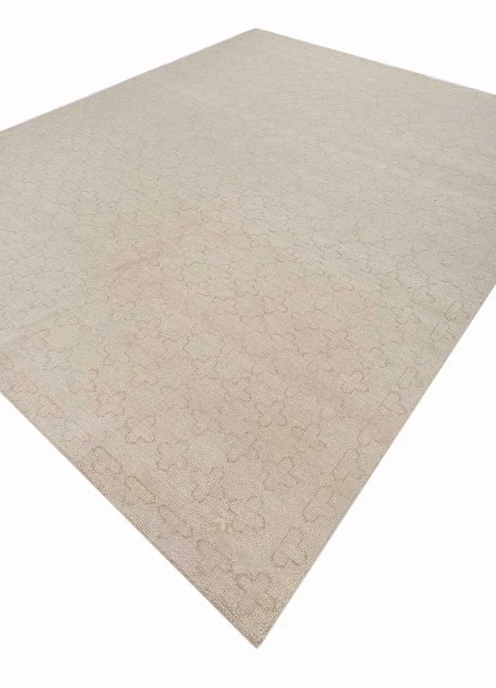 Wollteppich - 240 x 300 cm - creme