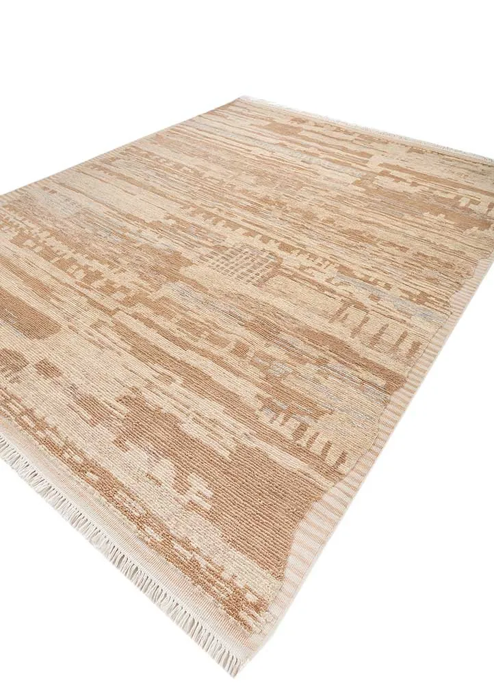 Wollteppich - 240 x 300 cm - beige