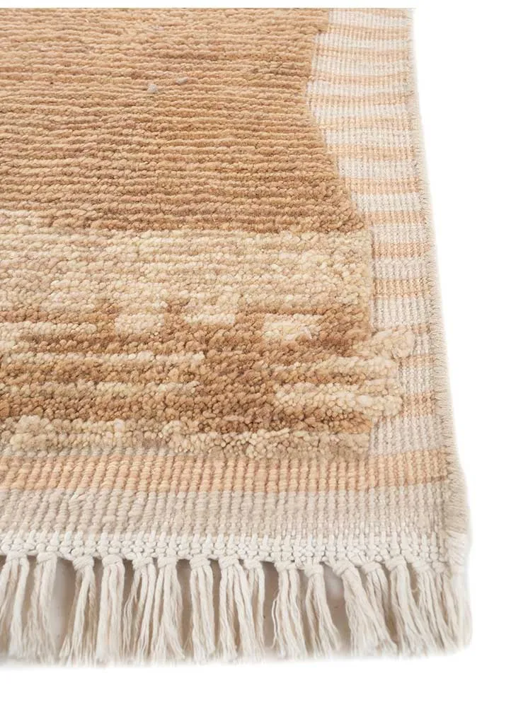 Wollteppich - 240 x 300 cm - beige