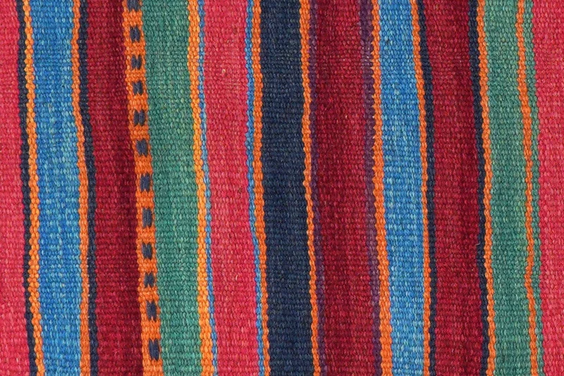 Kelim Gashgai · Handgewebt – Bunt, 197x65 cm