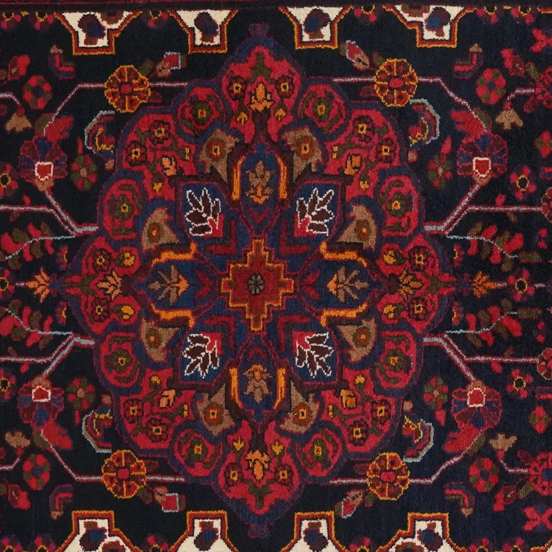 Songor · Handgeknüpft – Blau, 209x143 cm