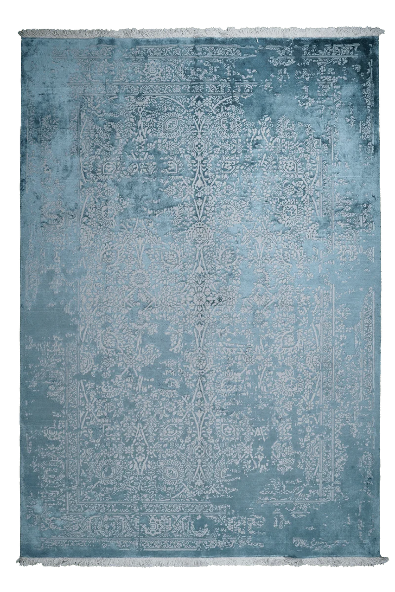 Paradayda · Handgeknüpft – Blau, 300x237 cm