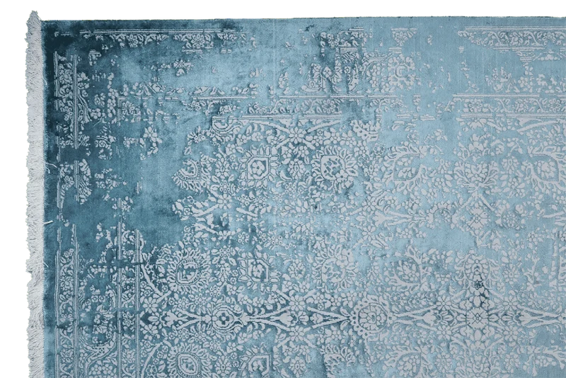 Paradayda · Handgeknüpft – Blau, 300x237 cm