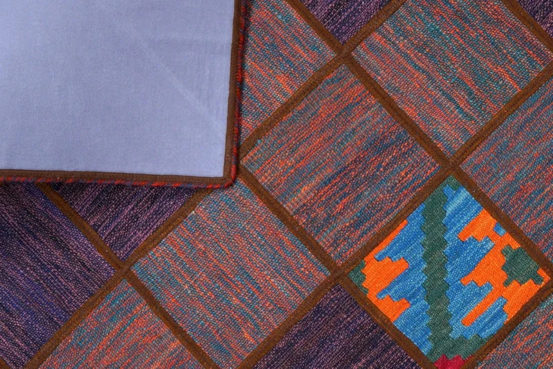 Kelim Tekkeh · Handgewebt – Bunt, 200x150 cm