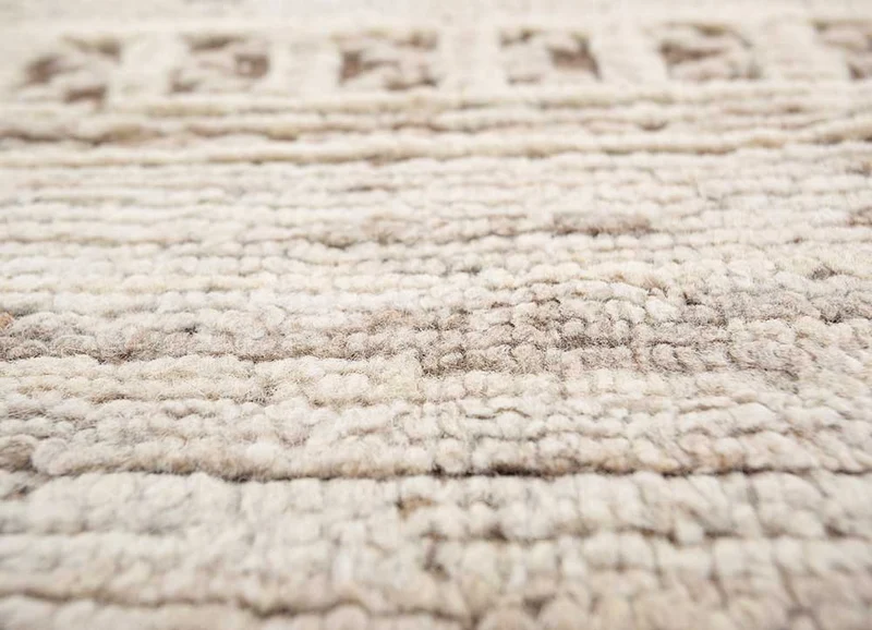 Läufer Woll - 75 x 240 cm - creme