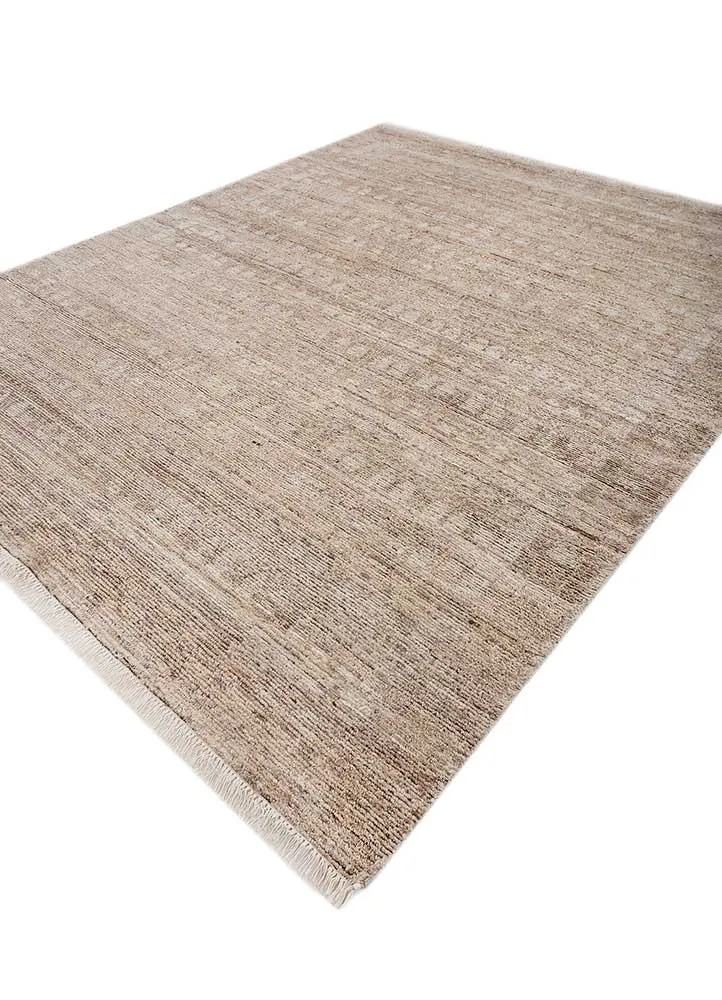 Wollteppich - 240 x 300 cm - beige