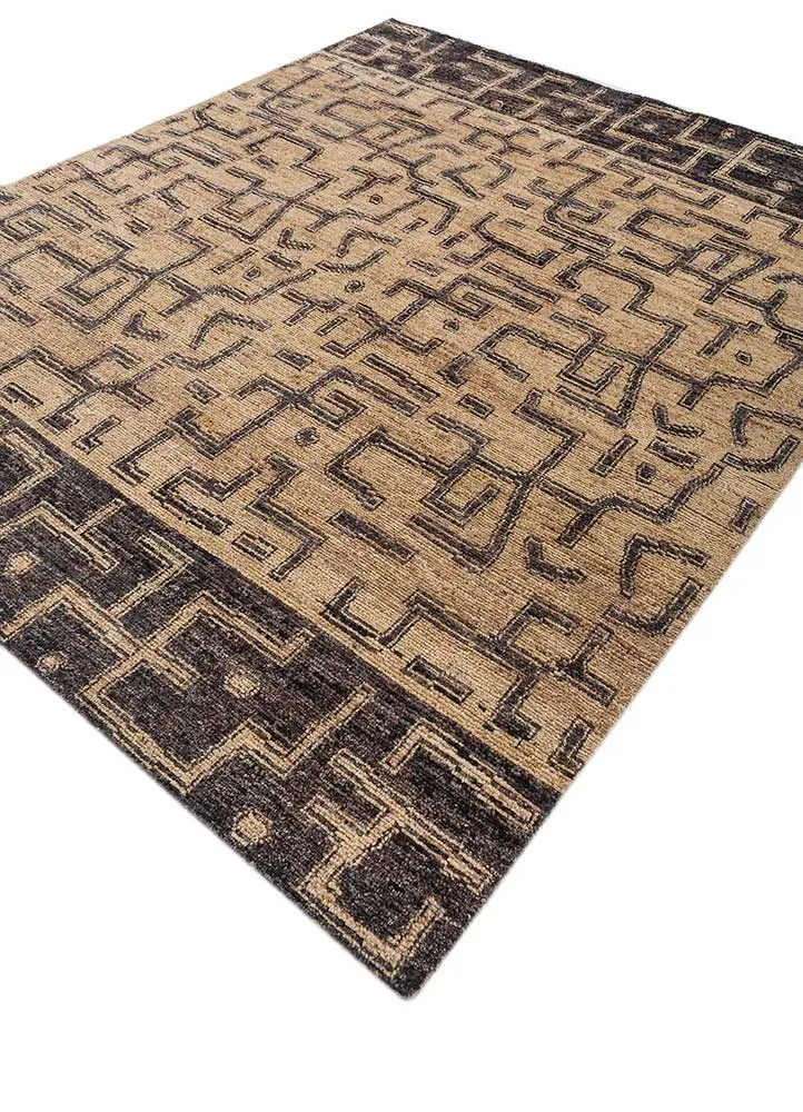 Wollteppich - 240 x 300 cm - beige