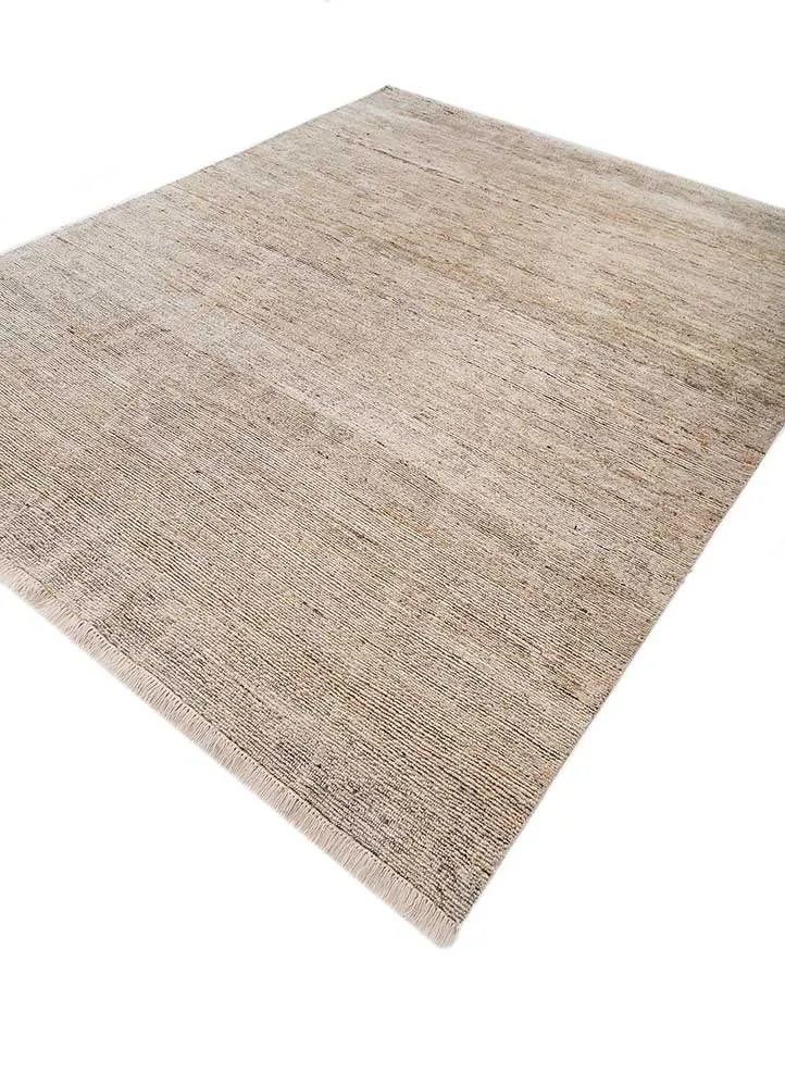Wollteppich - 240 x 300 cm - creme