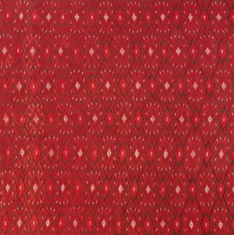 Kelim Turkman · Handgewebt – Rot, 366x212 cm