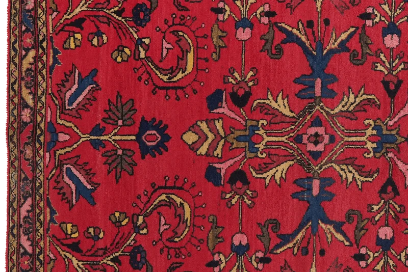 Armanibaf · Handgeknüpft – Rot, 139x112 cm