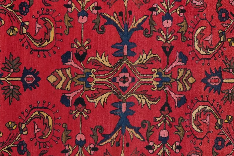 Armanibaf · Handgeknüpft – Rot, 139x112 cm