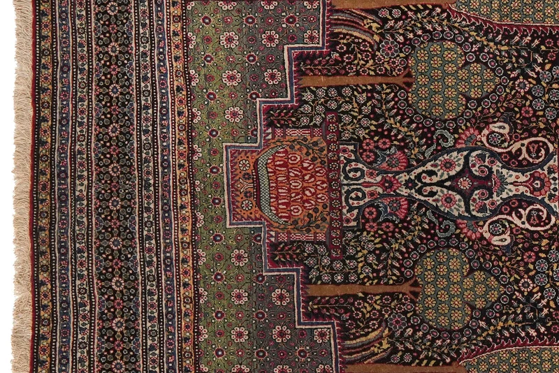 Teheran · Handgeknüpft – Blau, 212x133 cm