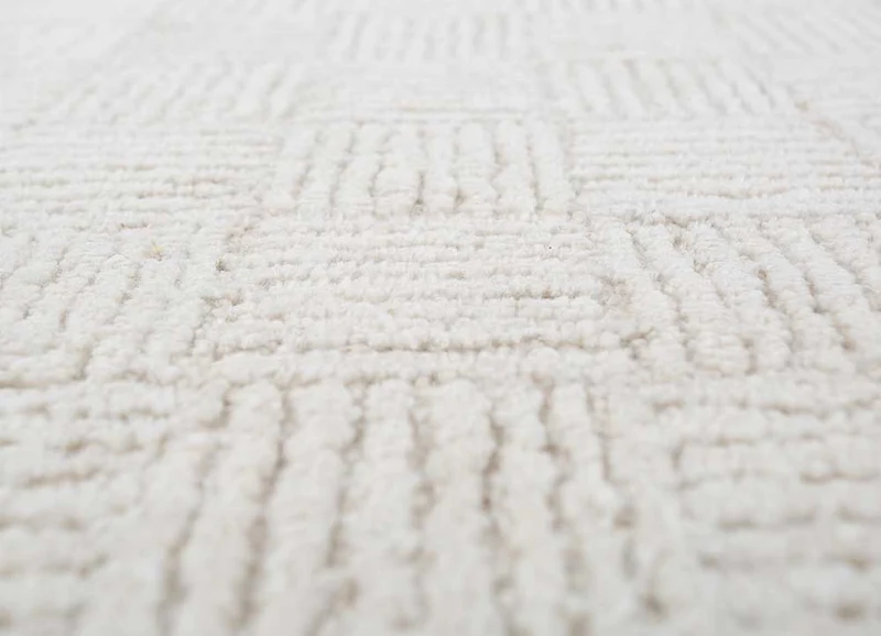 Wollteppich - 150 x 240 cm - creme