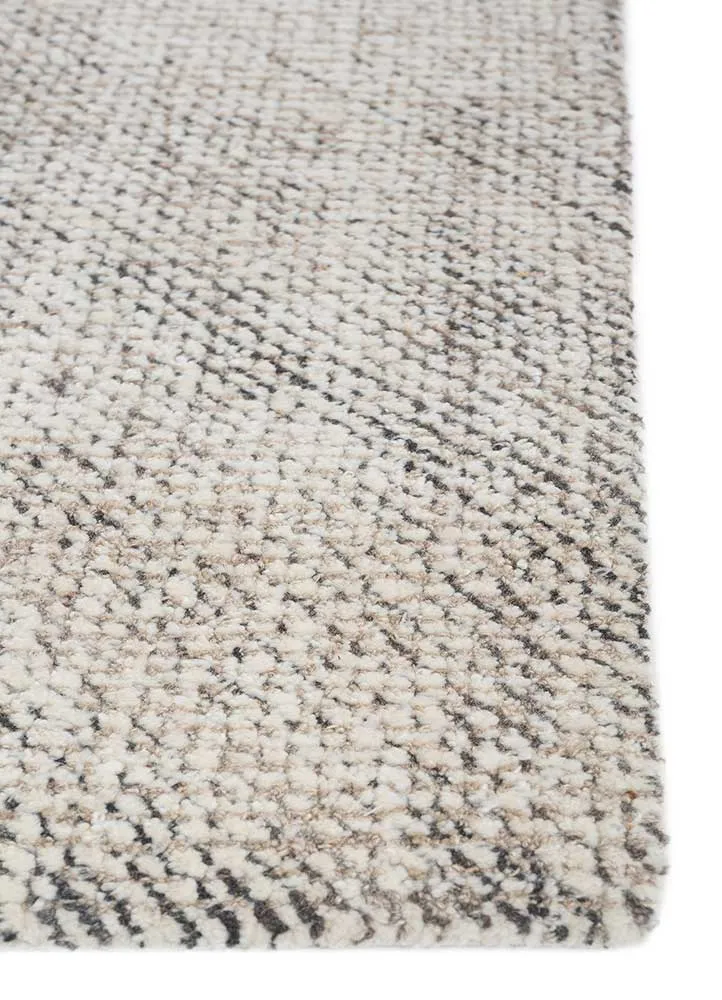 Wollteppich - 150 x 240 cm - creme