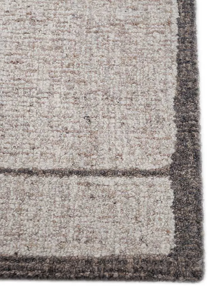 Wollteppich - 150 x 240 cm - beige
