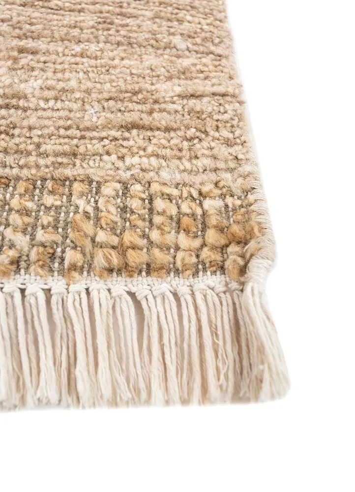 Wollteppich - 240 x 300 cm - beige
