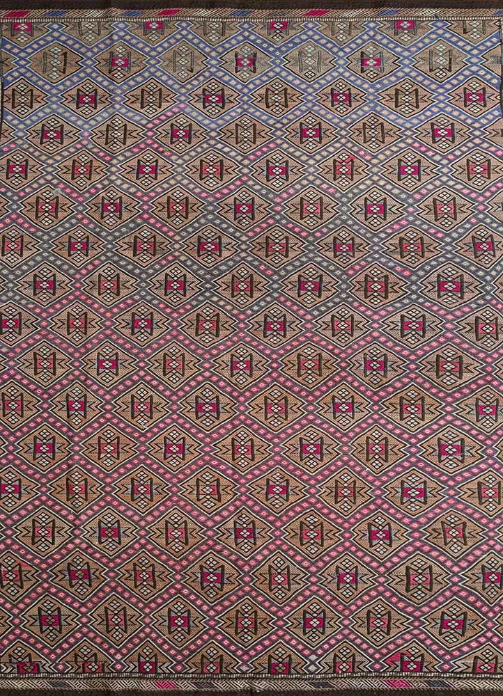 Wollteppich - 180 x 330 cm - beige