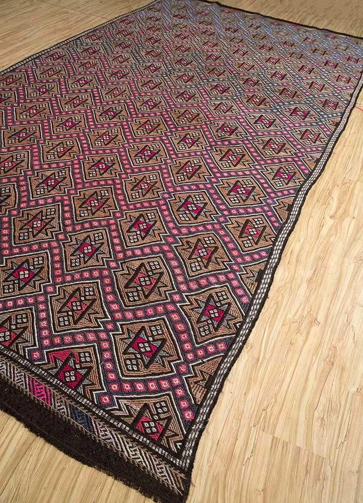 Wollteppich - 180 x 330 cm - beige