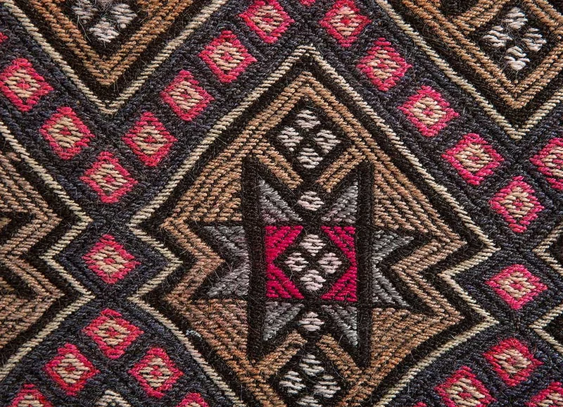 Wollteppich - 180 x 330 cm - beige