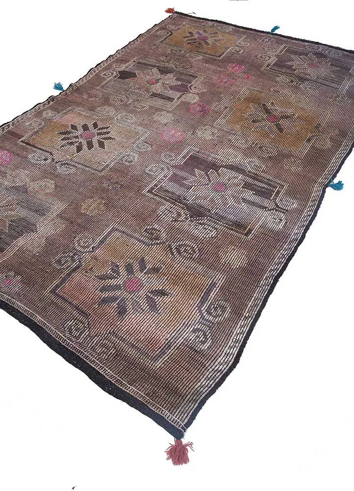 Wollteppich - 180 x 270 cm - beige