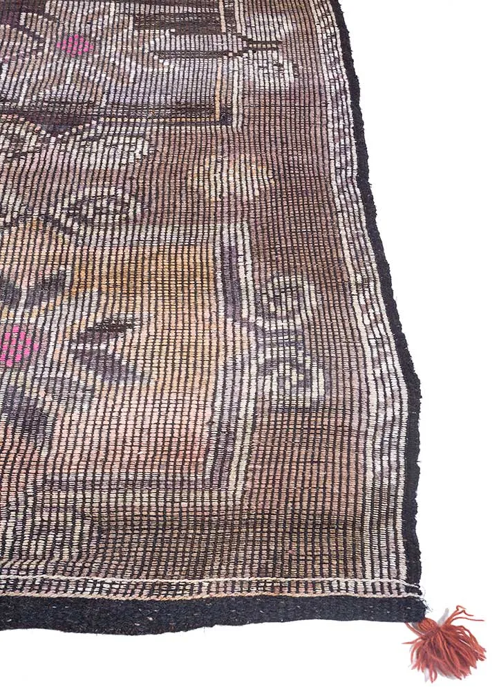 Wollteppich - 180 x 270 cm - beige
