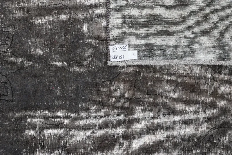 Vintage · Handgeknüpft – Grau, 288x187 cm