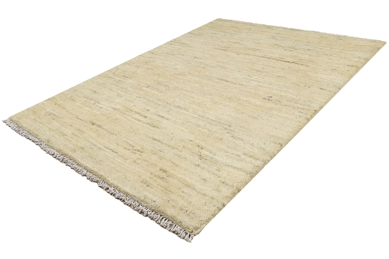 Gabbeh · Handgeknüpft – Beige, 130x84 cm