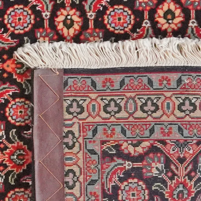 Tabriz 50 Raj · Handgeknüpft – Blau, 204x62 cm