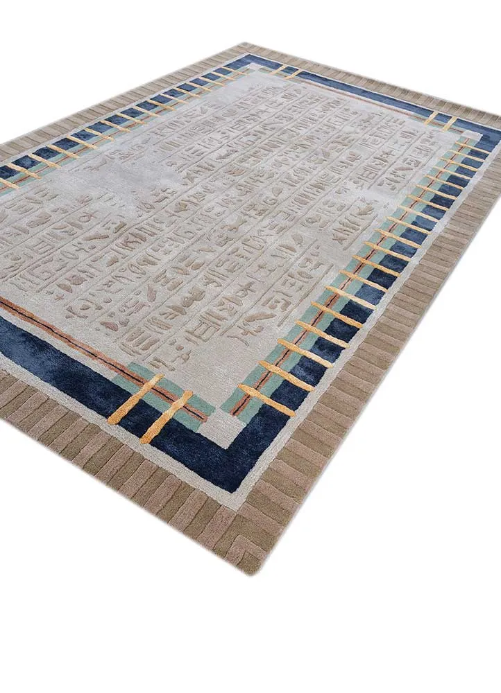 Wollteppich - 180 x 270 cm - creme