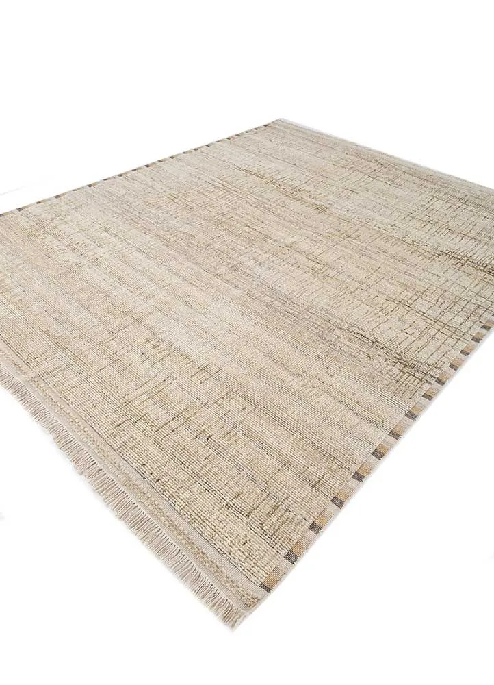 Wollteppich - 240 x 300 cm - creme