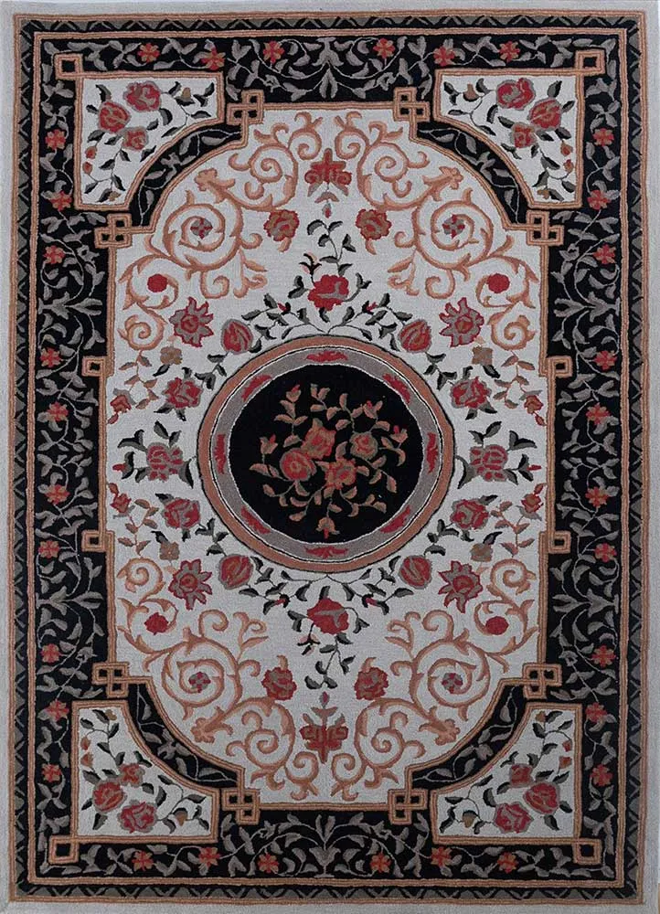 Wollteppich - 180 x 270 cm - mehrfarbig