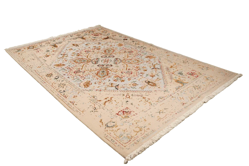 Paradayda · Handgeknüpft – Beige, 292x202 cm