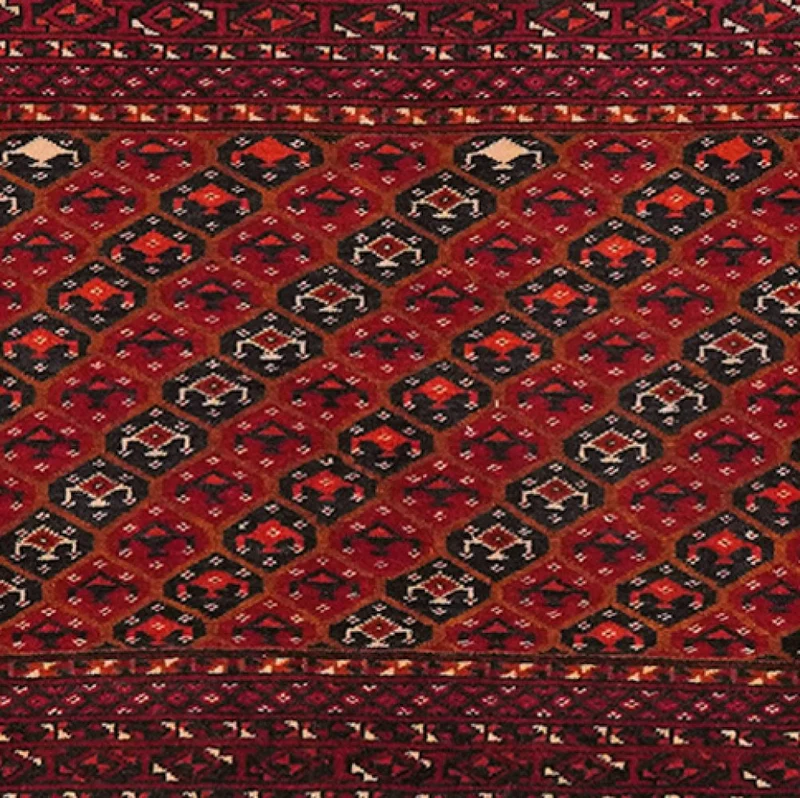 Belutch · Handgeknüpft – Bunt, 66x125 cm