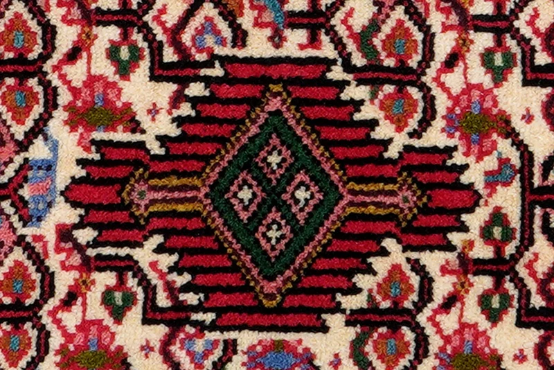 Assadabad · Handgeknüpft – Beige, 97x59 cm