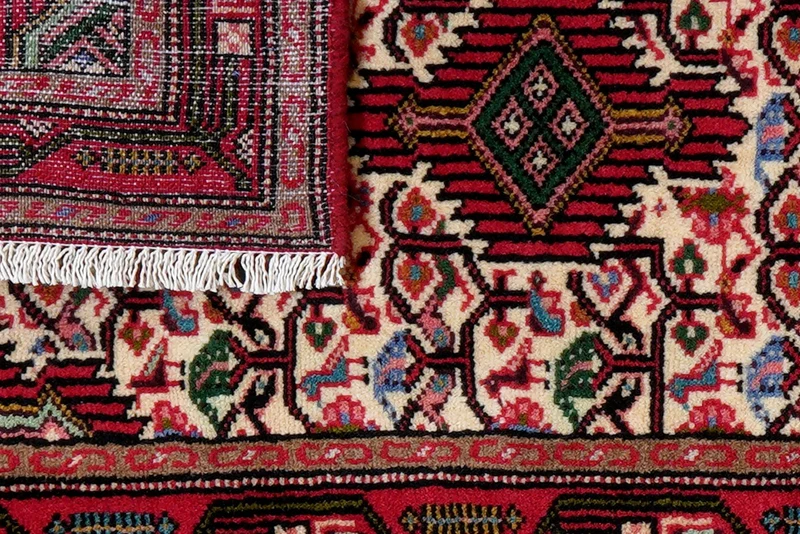 Assadabad · Handgeknüpft – Beige, 97x59 cm
