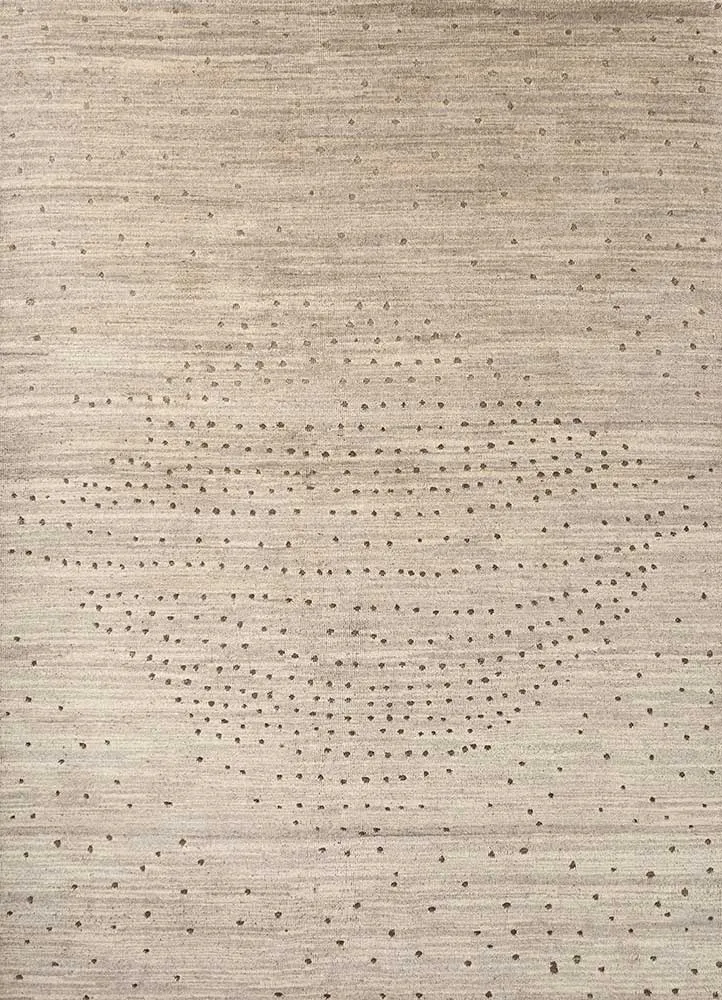 Wollteppich - 240 x 300 cm - beige
