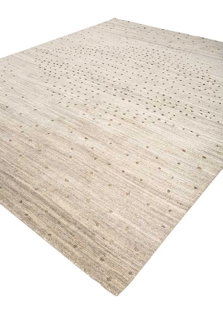 Wollteppich - 240 x 300 cm - beige