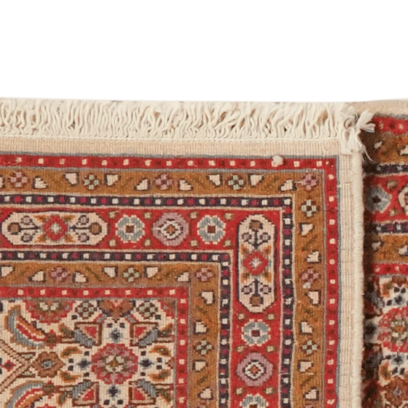 Moud Mahi · Handgeknüpft – Beige, 195x49 cm