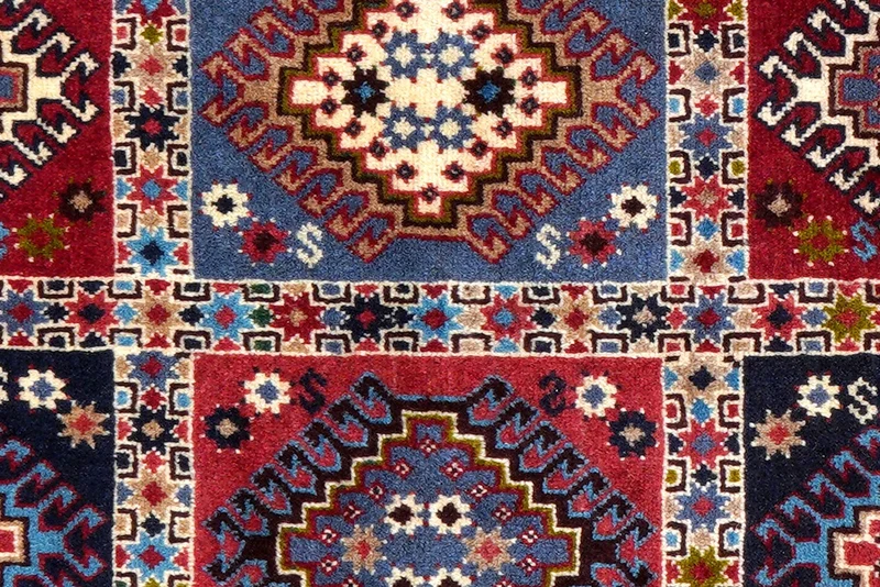 Yalameh · Handgeknüpft – Bunt, 125x82 cm