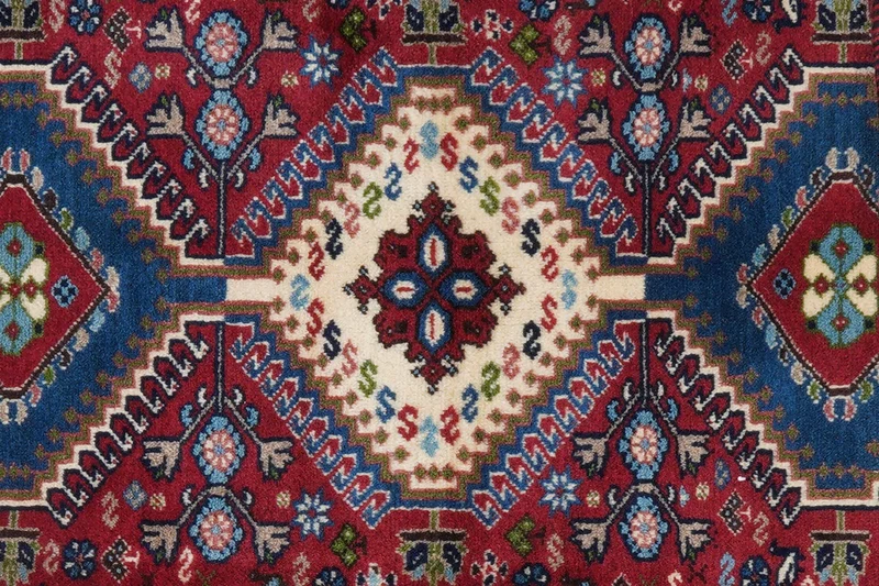 Yalameh · Handgeknüpft – Rot, 152x101 cm