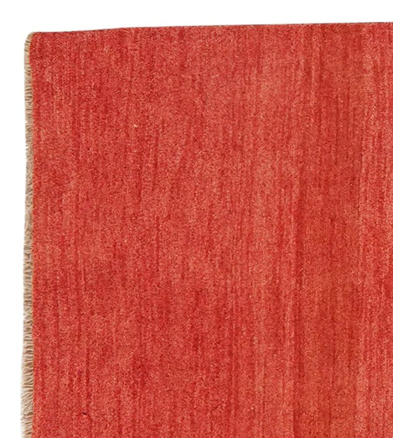 Gabbeh · Handgeknüpft – Rot, 295x90 cm