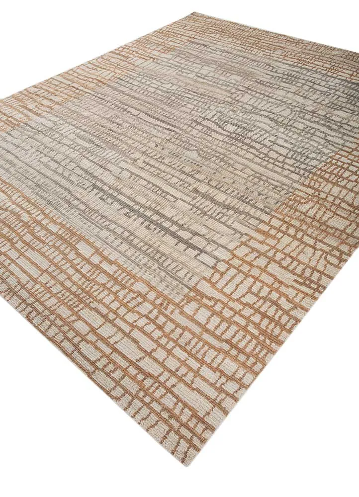 Wollteppich - 240 x 300 cm - creme