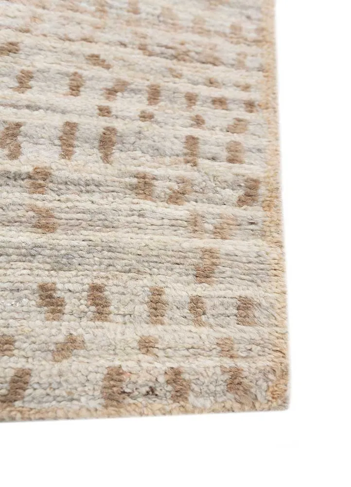 Wollteppich - 240 x 300 cm - beige