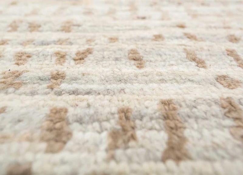 Wollteppich - 240 x 300 cm - beige