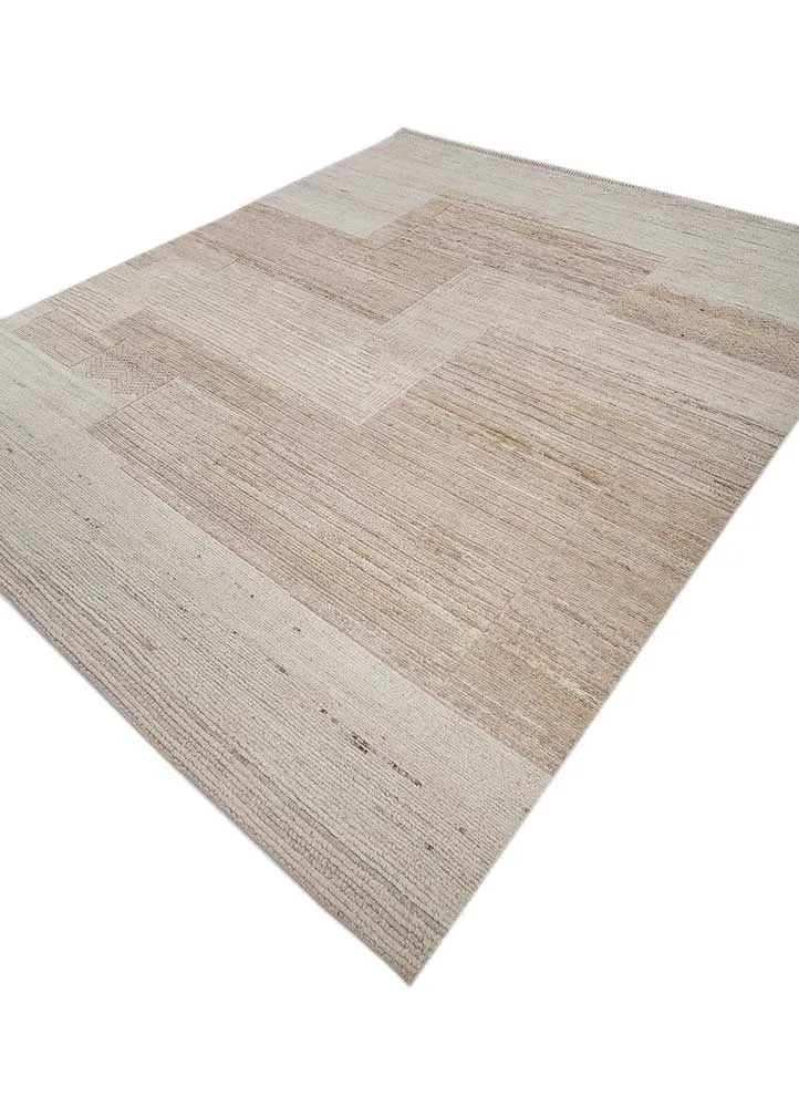 Wollteppich - 240 x 300 cm - creme