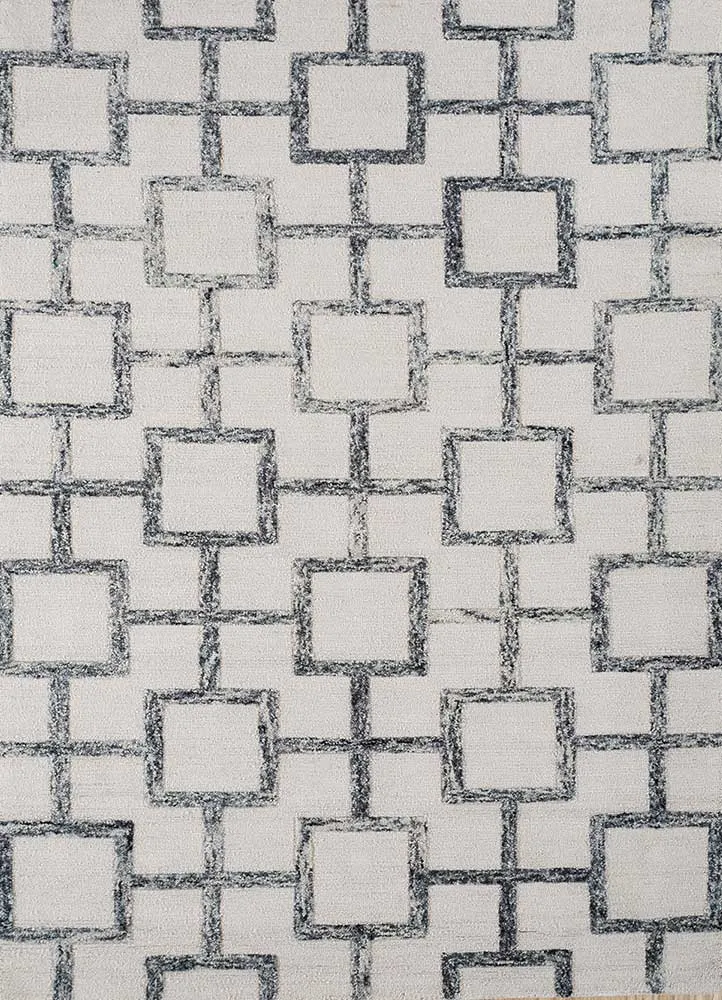 Wollteppich - 150 x 240 cm - creme