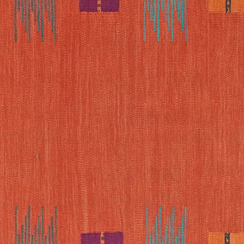 Kelim Gashgai · Handgewebt – Rot, 252x101 cm